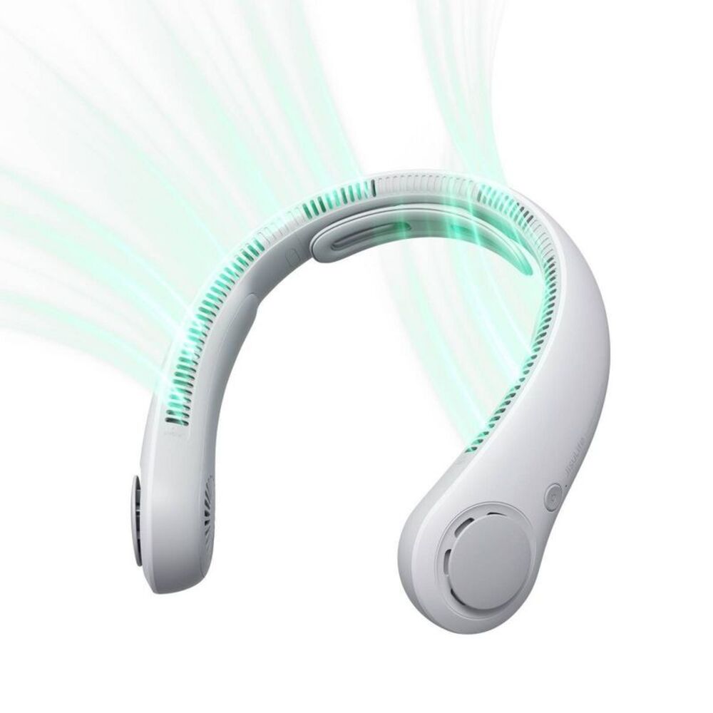 Open Box - JISULIFE -  Portable Neck Fan Gray Gray